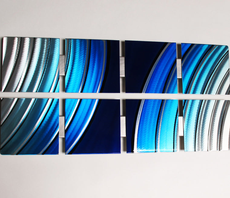 Metal Wall Art - Silver - DV8 Studio